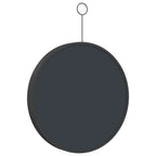 vidaXL Hängespiegel mit Haken Schwarz 30 cm