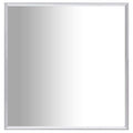 vidaXL Spiegel Silbern 60x60 cm