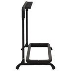vidaXL Gitarrenständer Klappbar 5-fach Schwarz 74x41x66 cm Stahl