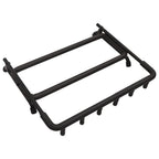 vidaXL Gitarrenständer Klappbar 5-fach Schwarz 74x41x66 cm Stahl