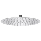 vidaXL Regenbrause Edelstahl 304 30 cm Rund