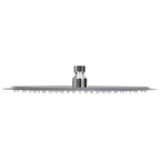 vidaXL Regenbrause Edelstahl 304 30 cm Rund