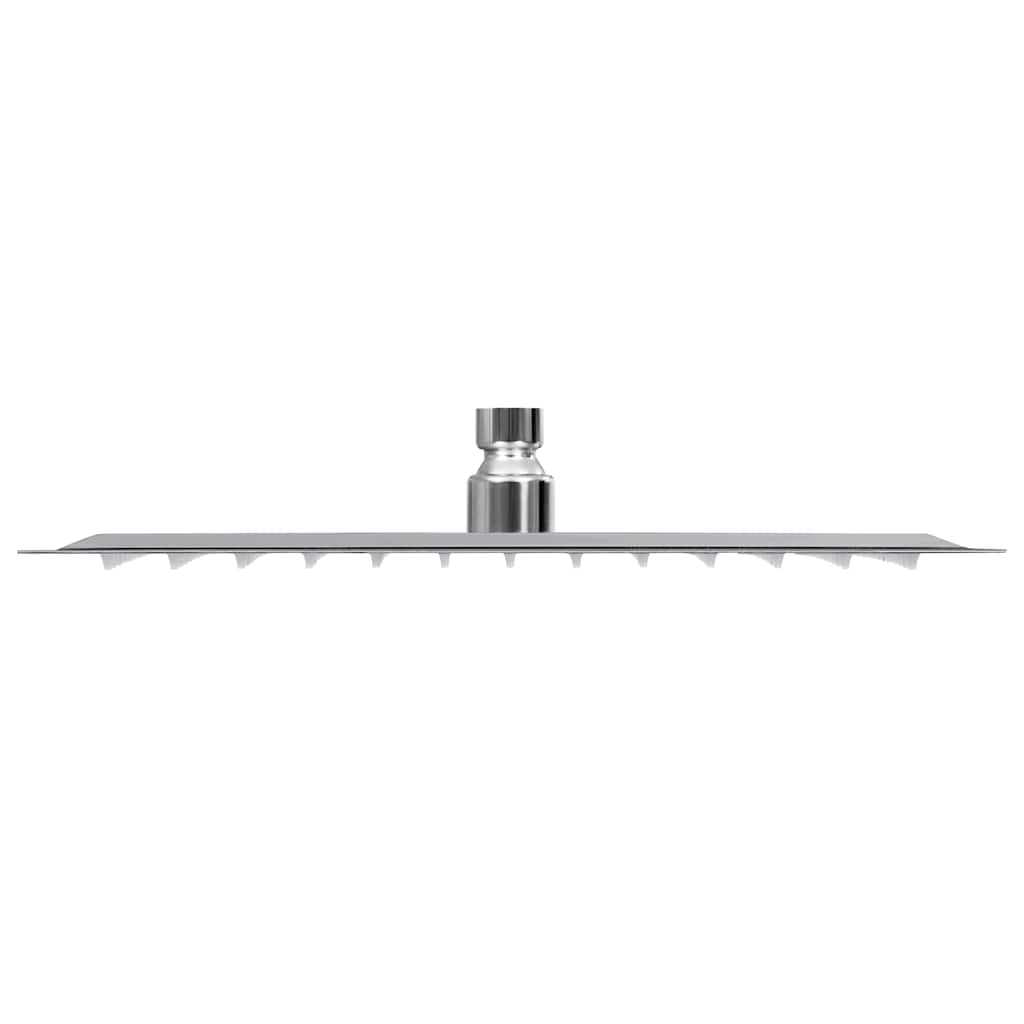vidaXL Regenbrause Edelstahl 304 30x30 cm Quadrat