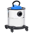 vidaXL Aschesauger mit HEPA-Filter 1200W 20 L Edelstahl