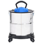 vidaXL Aschesauger mit HEPA-Filter 1200W 20 L Edelstahl