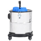 vidaXL Aschesauger mit HEPA-Filter 1200W 20 L Edelstahl