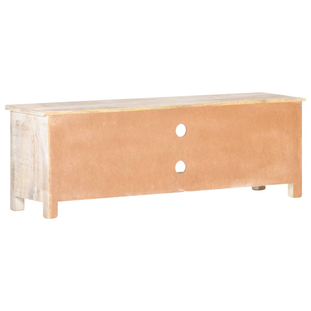 vidaXL TV-Schrank 120x30x40 cm Raues Akazienholz