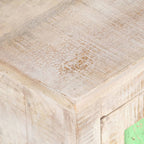 vidaXL TV-Schrank 120x30x40 cm Raues Akazienholz