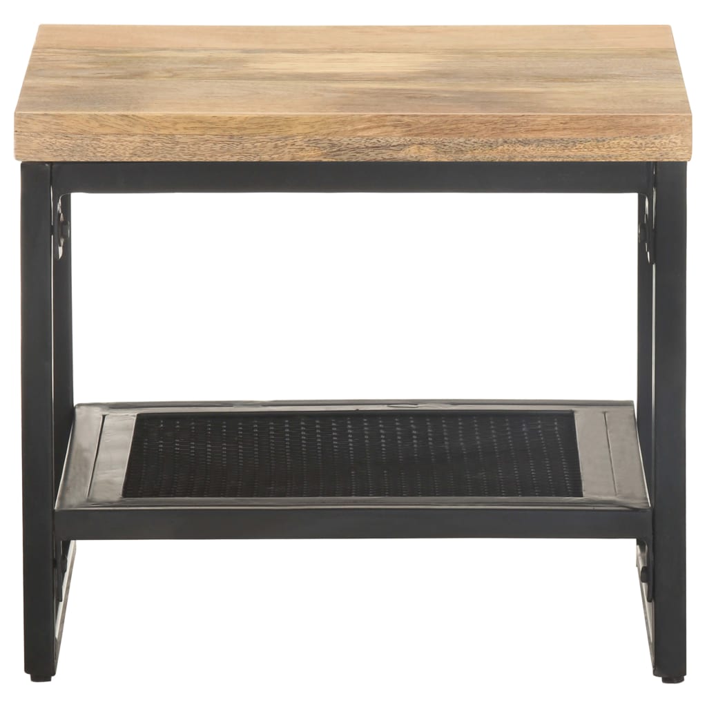 vidaXL Beistelltisch 40x40x35 cm Massivholz Mango