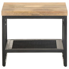 vidaXL Beistelltisch 40x40x35 cm Massivholz Mango