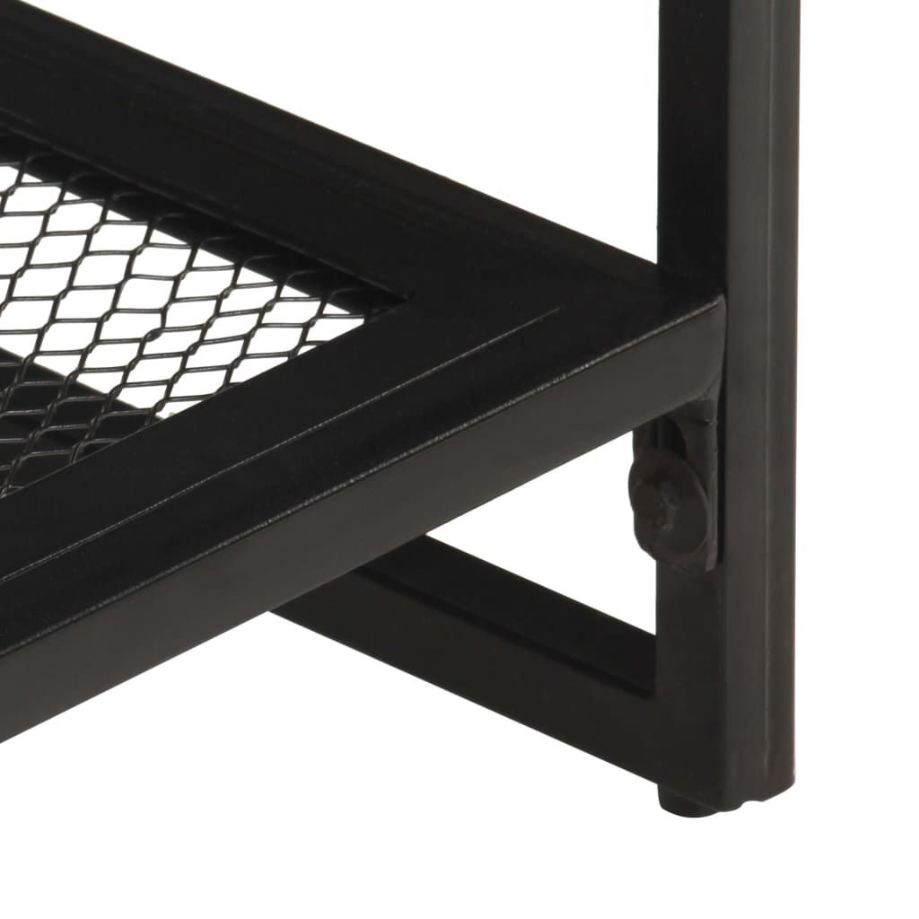vidaXL Beistelltisch 40x40x35 cm Massivholz Mango