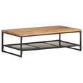 vidaXL Couchtisch 110x60x35 cm Akazie Massivholz