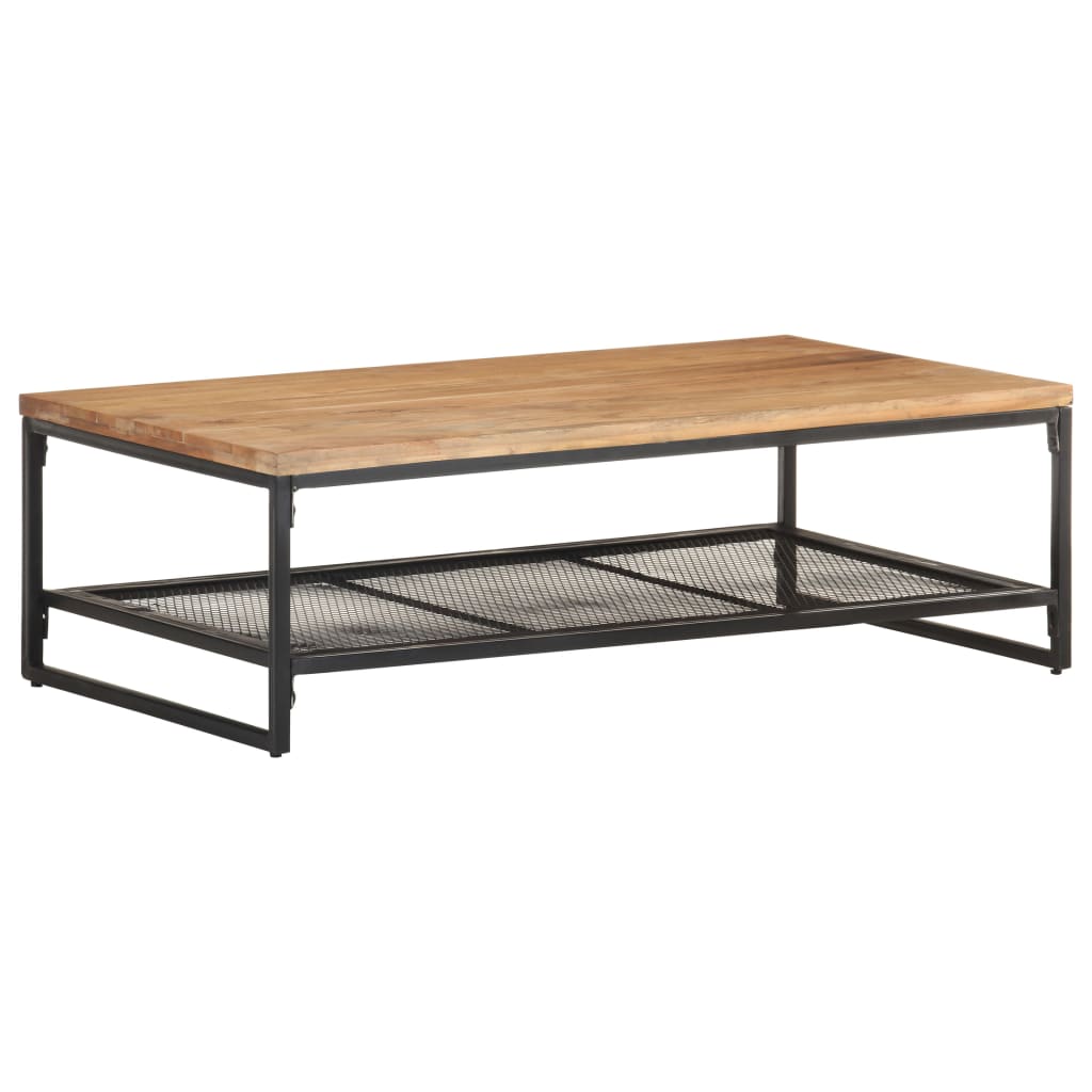 vidaXL Couchtisch 110x60x35 cm Akazie Massivholz