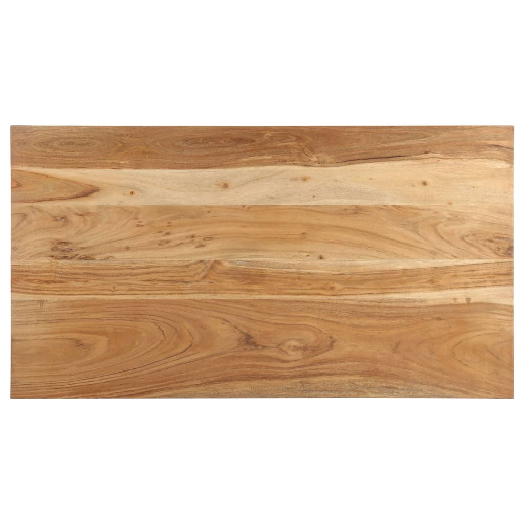 vidaXL Couchtisch 110x60x35 cm Akazie Massivholz