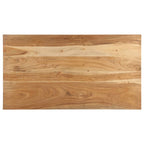 vidaXL Couchtisch 110x60x35 cm Akazie Massivholz