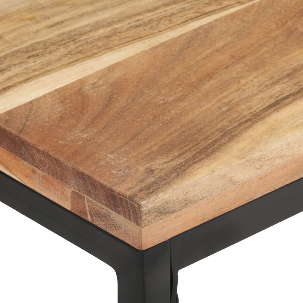 vidaXL Couchtisch 110x60x35 cm Akazie Massivholz