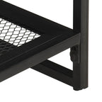 vidaXL Konsolentisch 110x35x75 cm Mango Massivholz