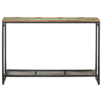 vidaXL Konsolentisch 110x35x75 cm Recyceltes Massivholz