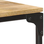 vidaXL Konsolentisch 110x30x75 cm Massivholz Mango