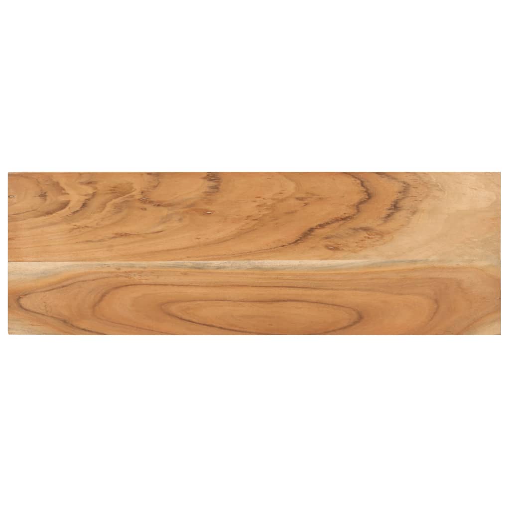 vidaXL Konsolentisch 110x30x75 cm Massivholz Akazie