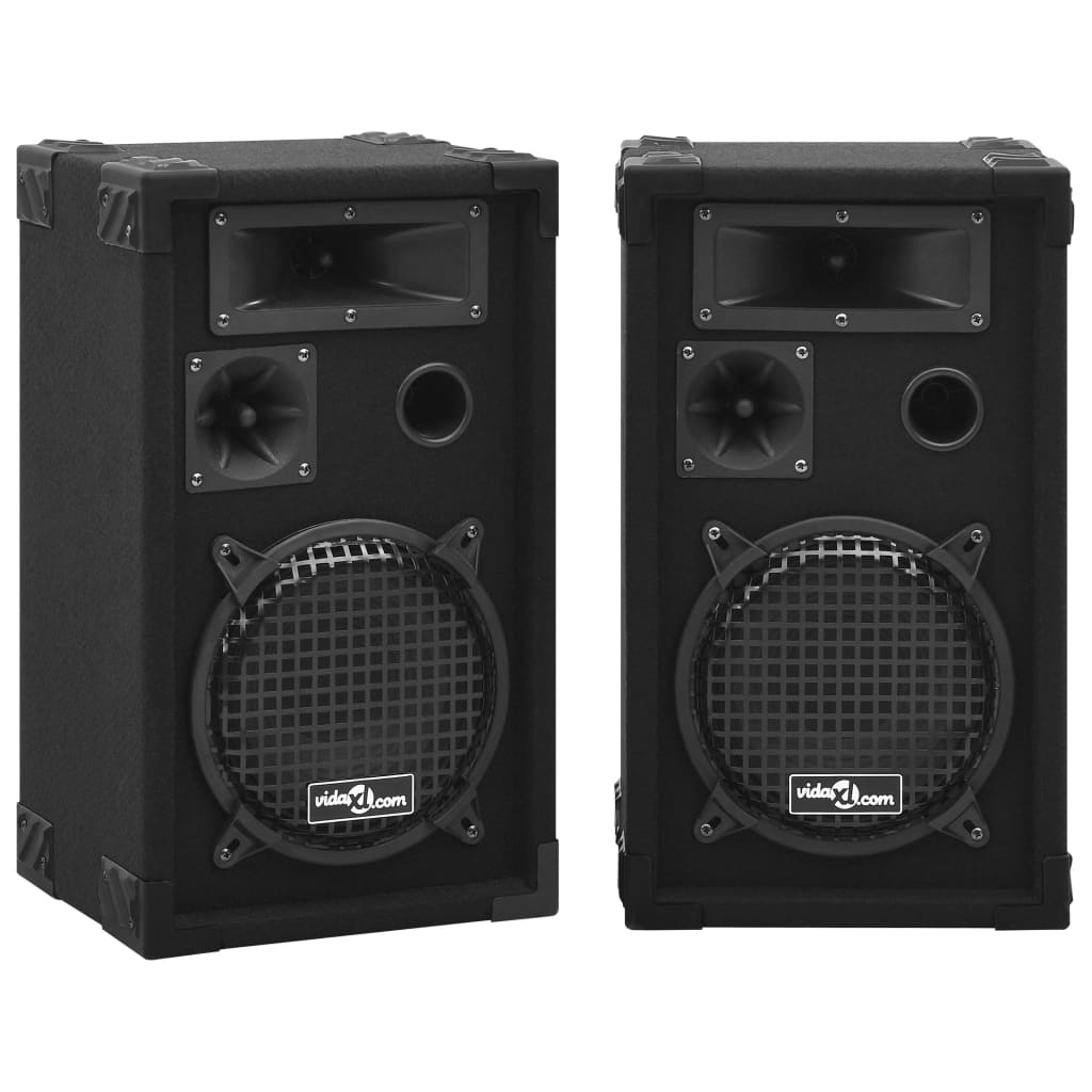 vidaXL Professionelle HiFi-/Bühnen-Lautsprecher Passiv 2 Stk. 800 W