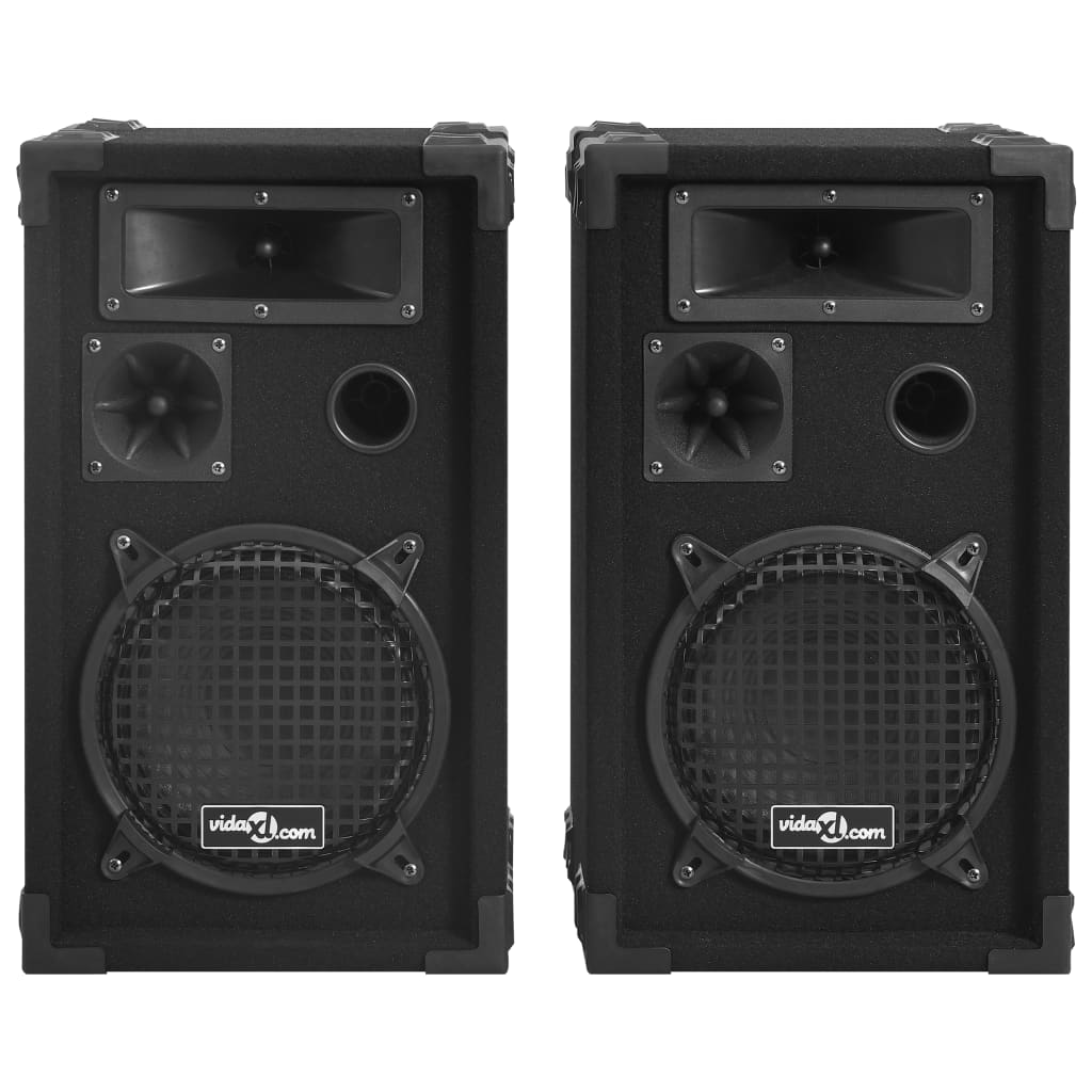 vidaXL Professionelle HiFi-/Bühnen-Lautsprecher Passiv 2 Stk. 800 W