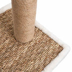 vidaXL Katzenbaum mit Fellpflegebogen und Kratzsäule