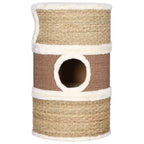 vidaXL Katzen-Kratztonne 60 cm Seegras