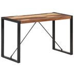 vidaXL Esstisch 120x60x75 cm Massivholz