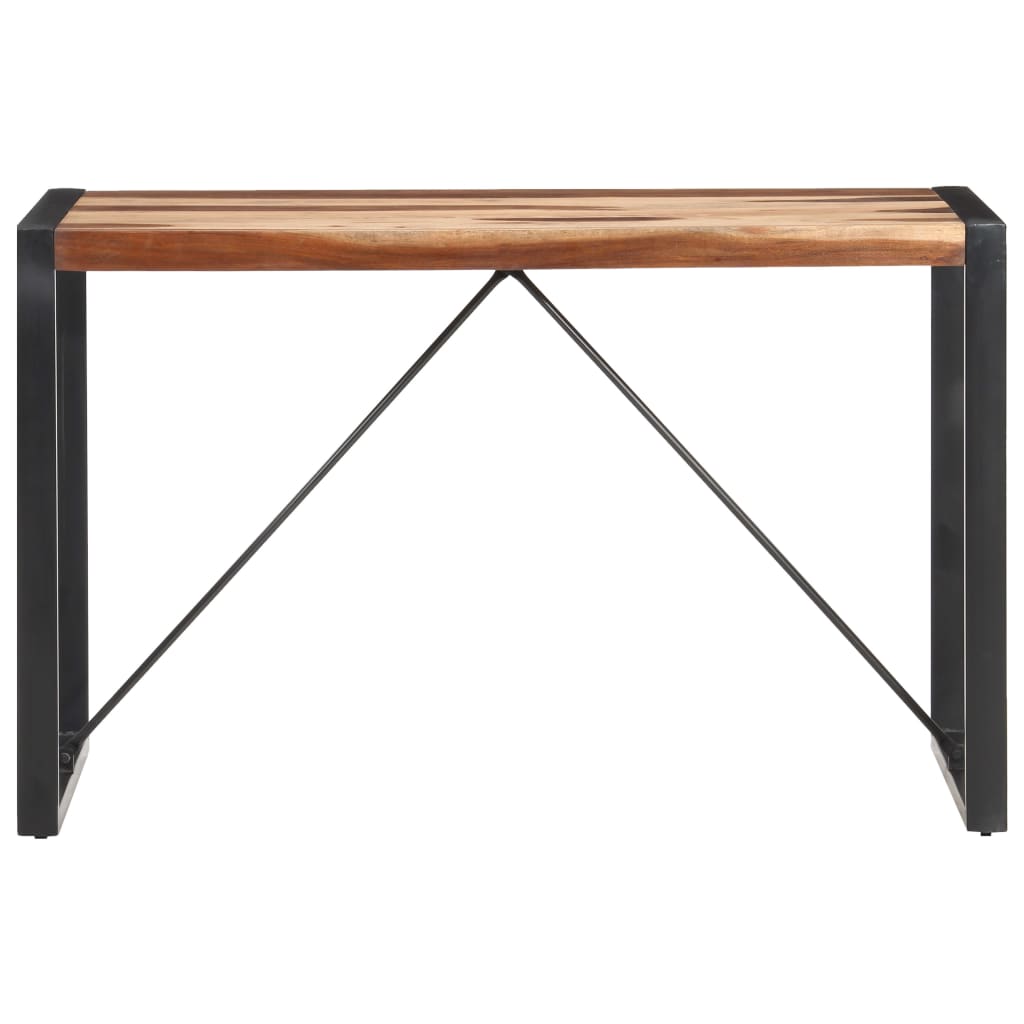 vidaXL Esstisch 120x60x75 cm Massivholz