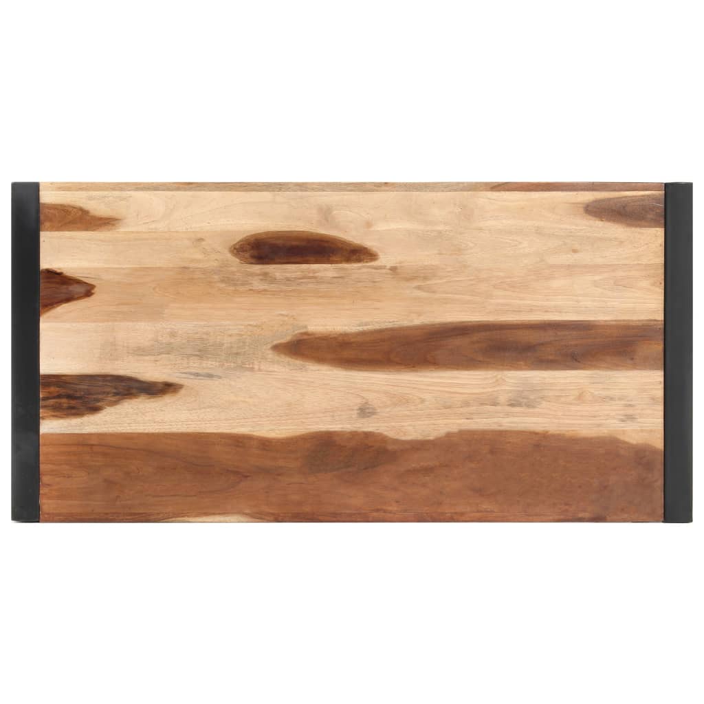 vidaXL Esstisch 120x60x75 cm Massivholz