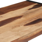 vidaXL Esstisch 120x60x75 cm Massivholz