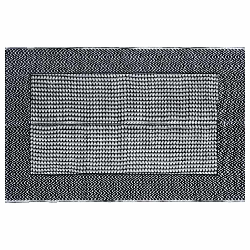 vidaXL Outdoor-Teppich ARAKIL Grau 120x180 cm PP