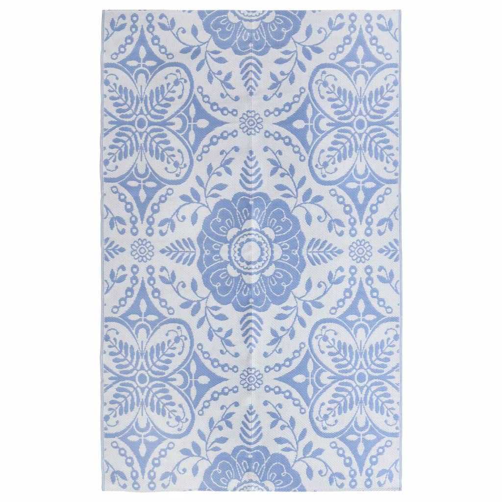 vidaXL Outdoor-Teppich ARAKIL Babyblau 190x290 cm PP