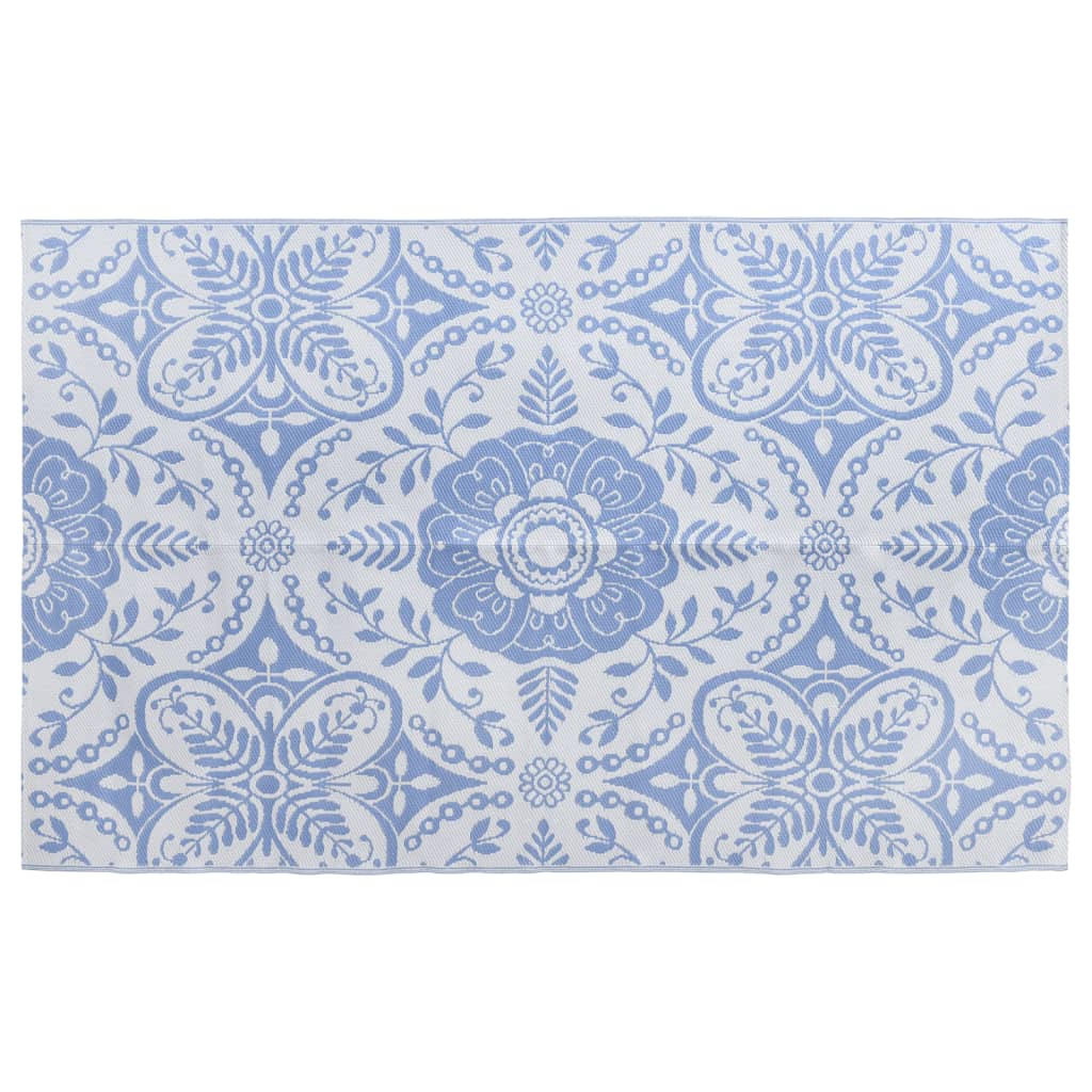 vidaXL Outdoor-Teppich ARAKIL Babyblau 190x290 cm PP