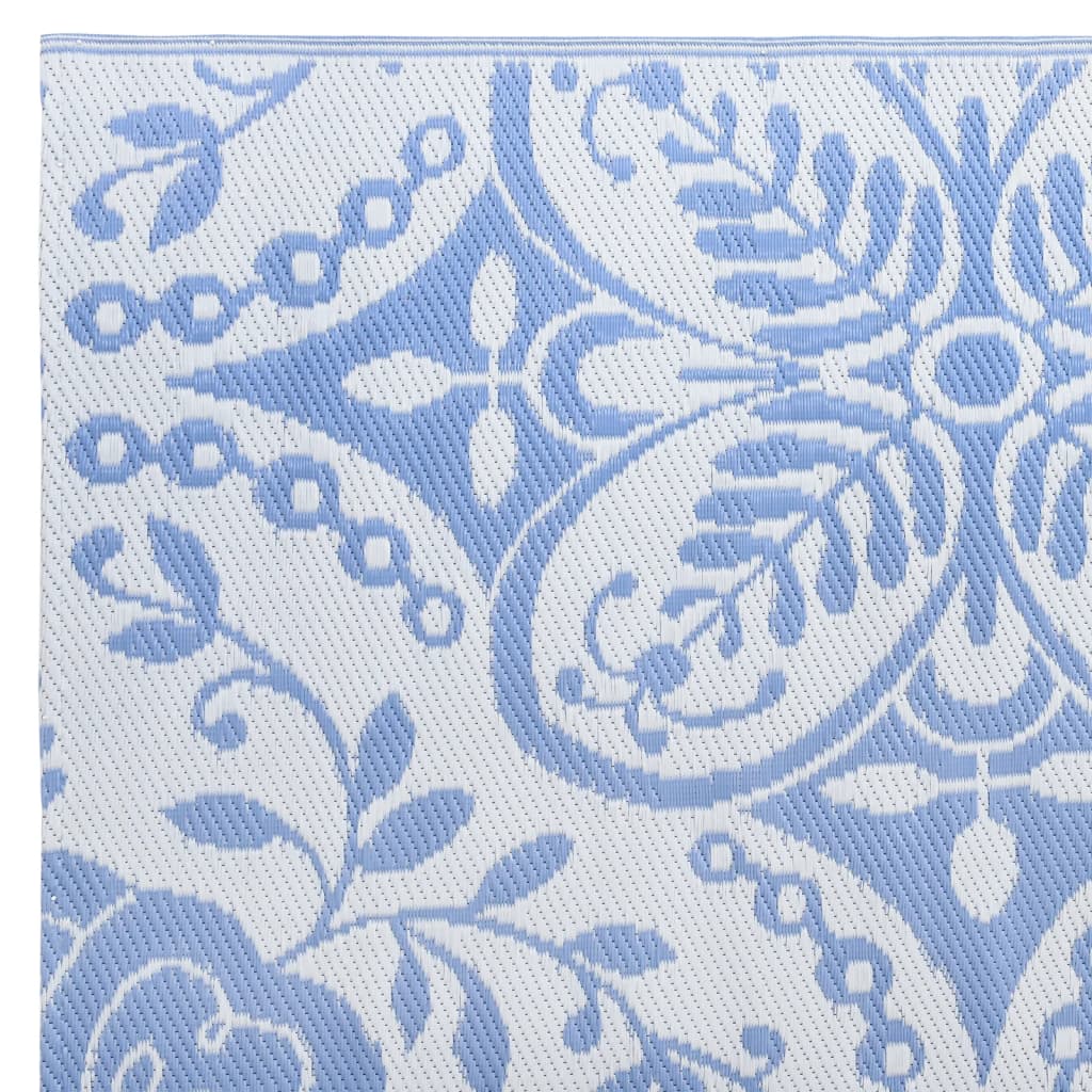 vidaXL Outdoor-Teppich ARAKIL Babyblau 190x290 cm PP
