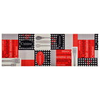 vidaXL Küchenbodenmatte Waschbar Cuisine 45x150 cm