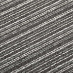 vidaXL Teppich 20 pcs Gestreiftes Anthrazit 50 x 50 cm