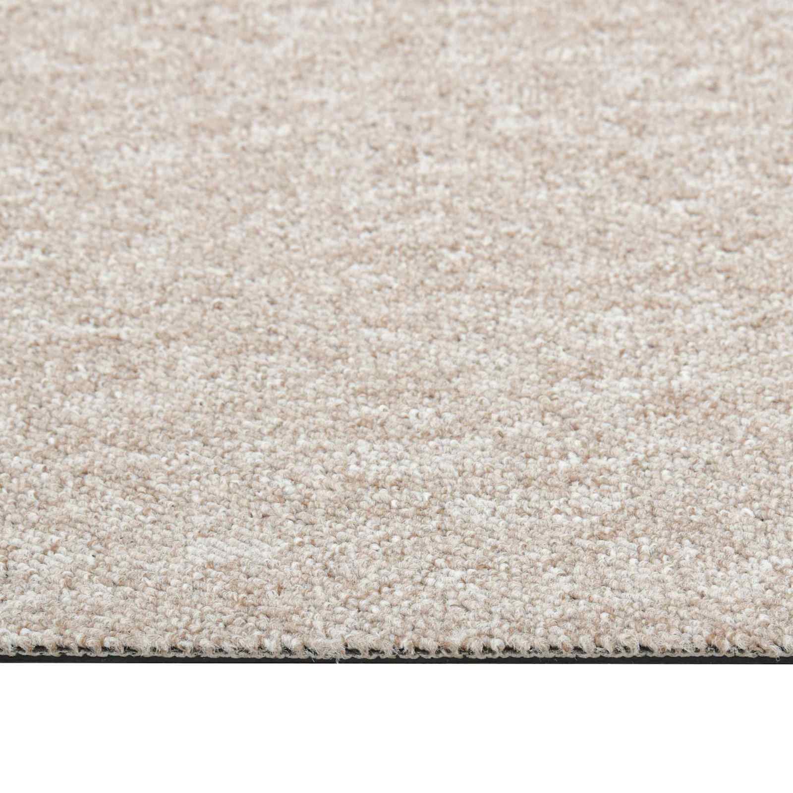vidaXL Teppich 20 pcs Hellbeige 50 x 50 cm 100% Polypropylen