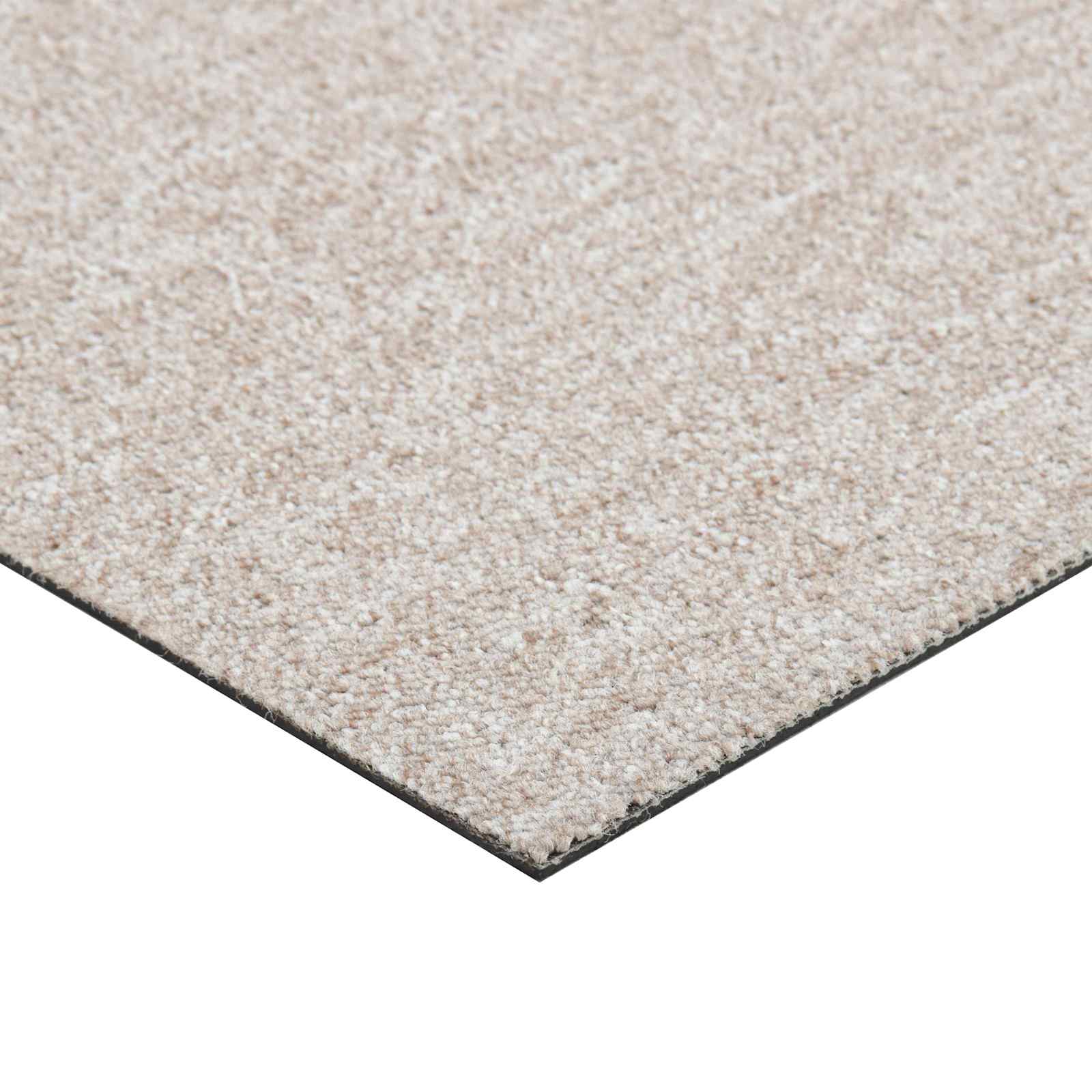 vidaXL Teppich 20 pcs Hellbeige 50 x 50 cm 100% Polypropylen
