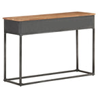 vidaXL Konsolentisch 110x35x75 cm Akazie Massivholz