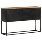 vidaXL Sideboard 120x30x75 cm Akazie Massivholz
