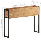 vidaXL Pflanzkübel 90x20x68 cm Akazie Mangoholz