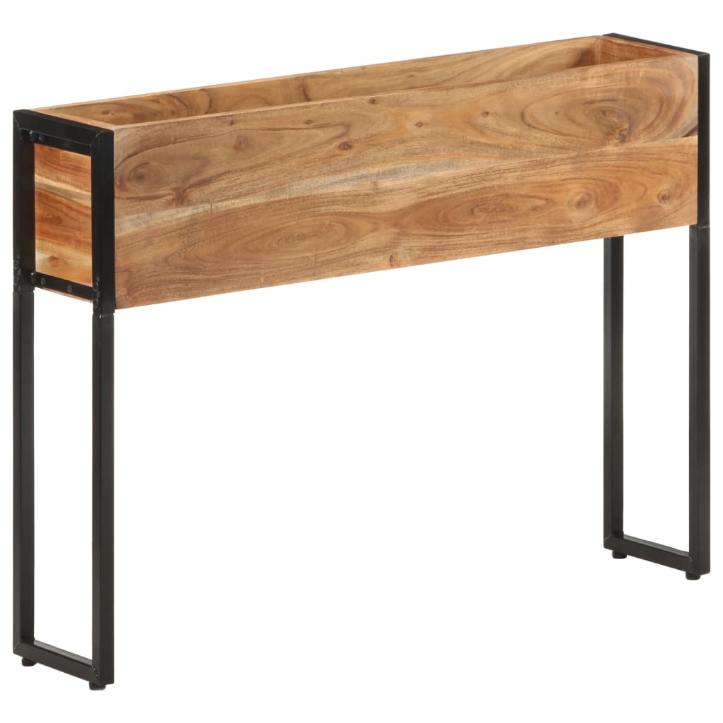 vidaXL Pflanzkübel 90x20x68 cm Akazie Mangoholz