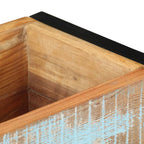 vidaXL Pflanzkübel 60x20x68 cm Altholz Massiv