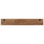 vidaXL Hakenleiste mit 5 Haken 100x2,5x15 cm Recyceltes Massivholz