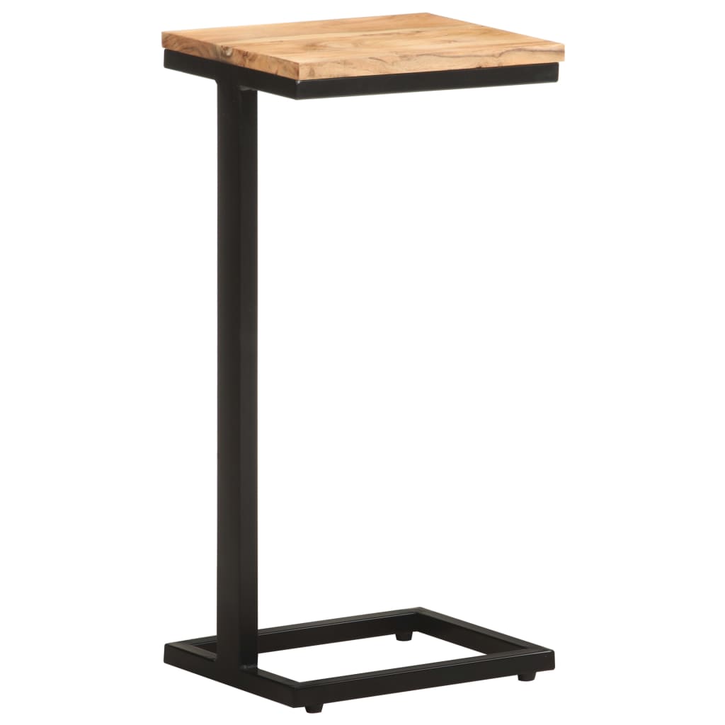 vidaXL Beistelltische 2 Stk. 31,5x24,5x64,5 cm Massivholz Akazie