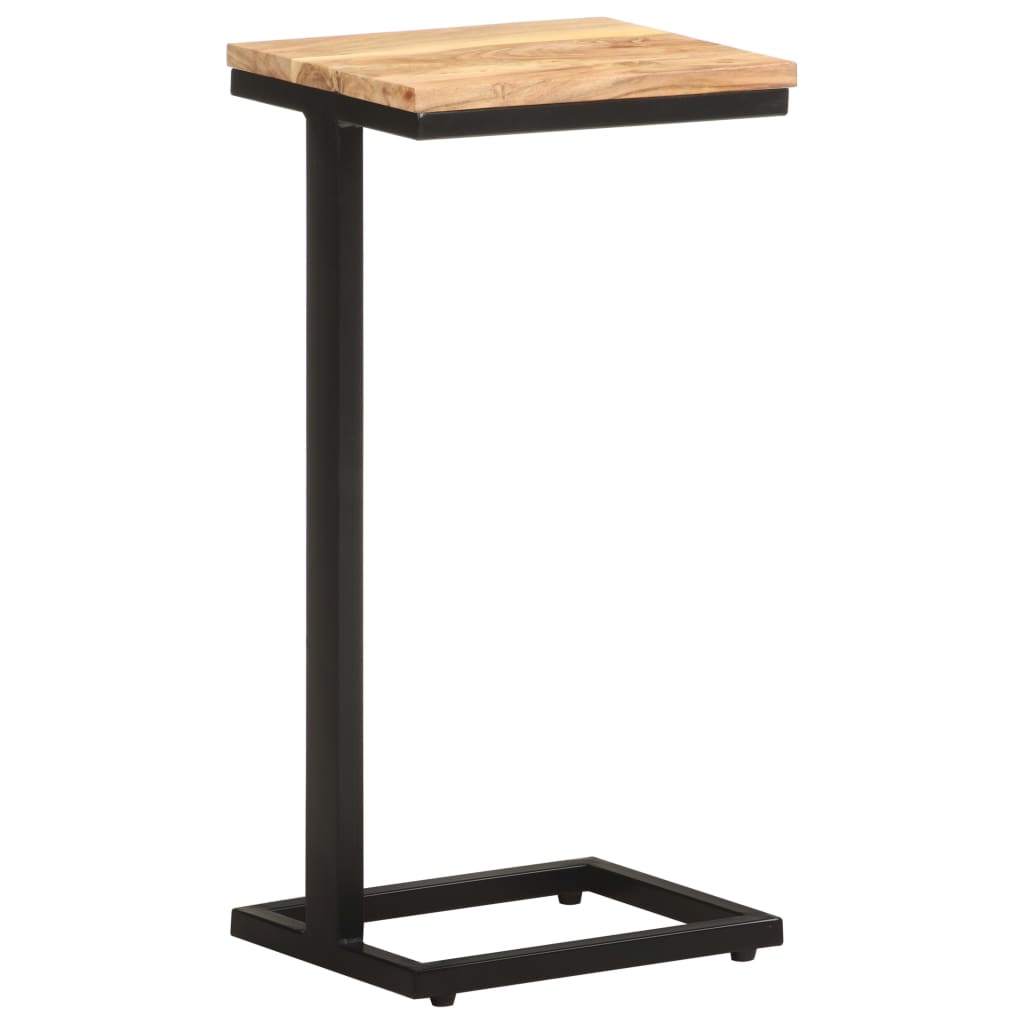vidaXL Beistelltische 2 Stk. 31,5x24,5x64,5 cm Massivholz Akazie