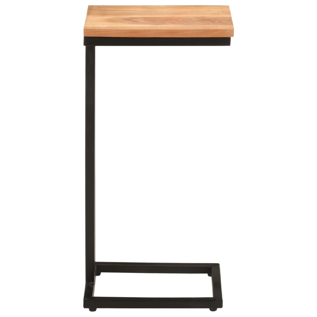 vidaXL Beistelltische 2 Stk. 31,5x24,5x64,5 cm Massivholz Akazie