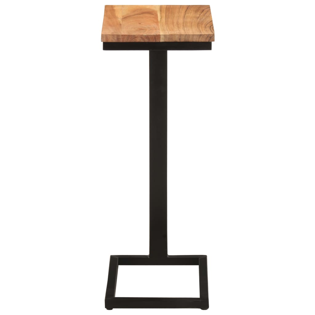 vidaXL Beistelltische 2 Stk. 31,5x24,5x64,5 cm Massivholz Akazie